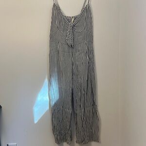 Striped jumpsuit